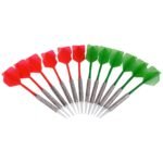 Elektroninė smiginio lenta su LED ekranais ir 216 žaidimų variacijų (Juoda)