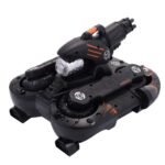 Nuotoliniu būdu valdomas amfibinis tankas su šaudymo funkcija tinkantis sausumai ir vandeniui (Juoda)