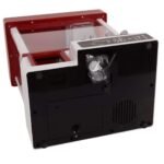 Vaikų saldainių griebimo automatas su žaidimo monetomis (Raudona)