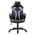 Reguliuojamo aukščio ergonomiška žaidimų biuro kėdė (Žalia)