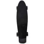 Lengva retro stiliaus mini riedlentė (Juoda)