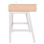 Universalus Rašomasis Stalas su Dviem Stalčiais (Balta)