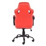 Ergonominė sportinio dizaino biuro ir žaidimų kėdė (Raudona)