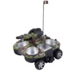 Nuotoliniu būdu valdomas amfibinis tankas su vandens šaudymo funkcija (Kamufliažinė)