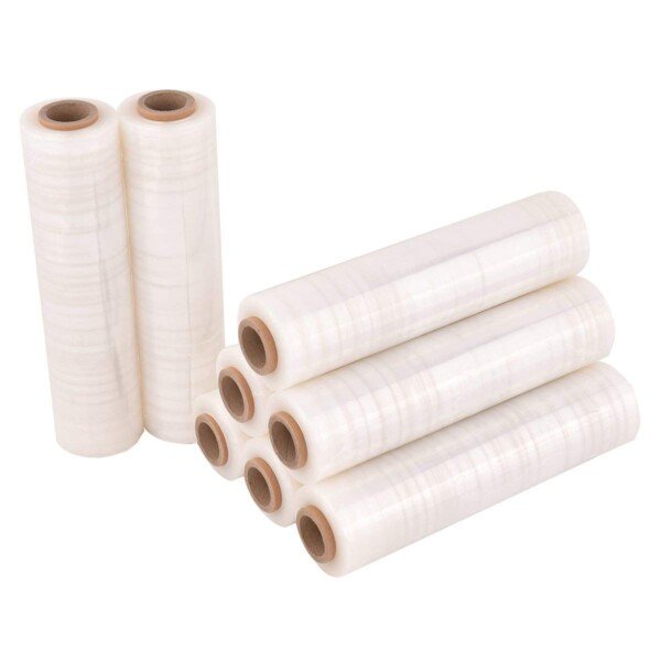 Stretch plėvelė pakavimui ir paletėms itin tampri ir atspari plyšimui (Skaidri)