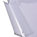 Magnetinė rašymo lenta su aliuminio rėmu 120x90 cm (Balta)