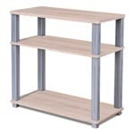 TV staliukas su 4 kojelėmis 60x29 5x57 cm MDF (Natūrali)