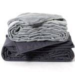 Sunkioji antklodė su medvilniniu užvalkalu (Pilka)