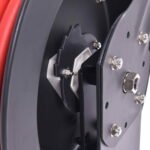 Automatinis 15 m suspausto oro žarnos būgnas (Juoda)