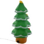 Pripučiamas LED Kalėdų medis su integruotu pūstuvu (Žalia)