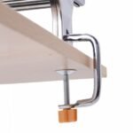 Makaronų gaminimo mašina reguliuojamo storio ir pločio (Sidabrinė)