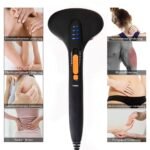 Rankinis vibracinis šildomasis masažuoklis (Juoda)