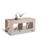 Stalas su penkiomis kojomis 90 x 39 x 42 cm MDF (Natūrali)