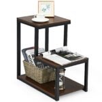 Trijų lygių metalinis stalelis (Ruda)