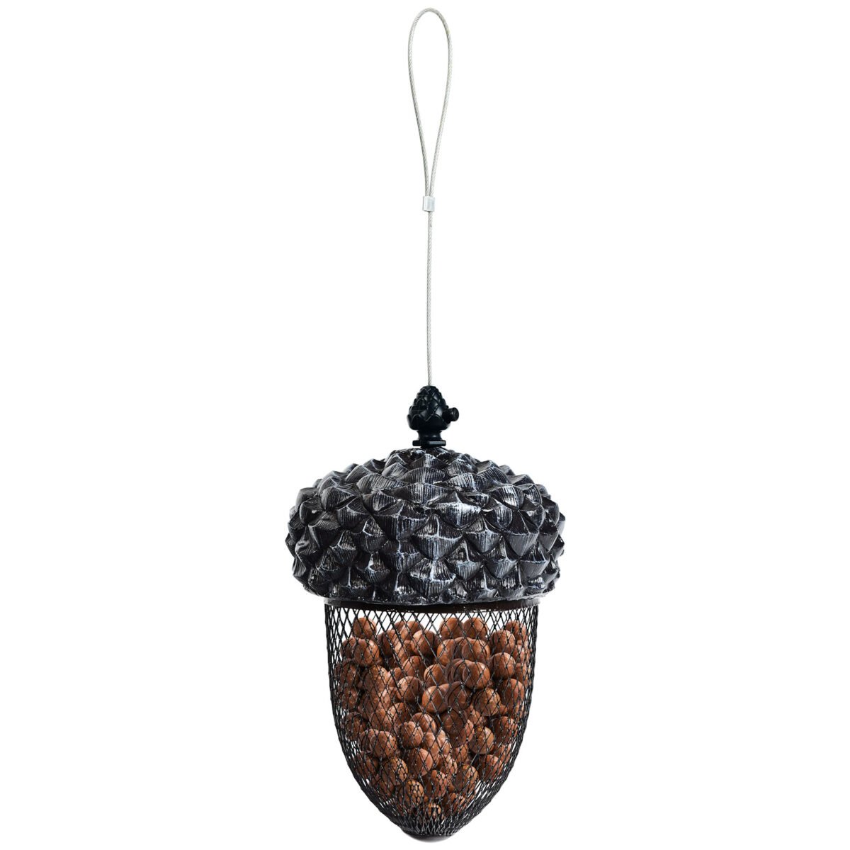 Pakabinamas lesyklėlės stovas „Gile“ su užraktu (Juoda)