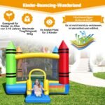 Pripučiama pilis su čiuožykla (Spalvota)