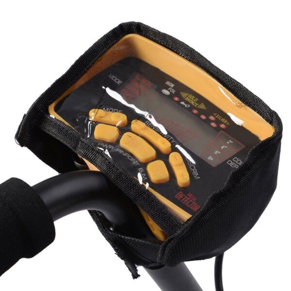 Profesionalus metalo detektorius su gilios paieškos funkcija (Geltona)