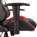 Ergonomiška žaidimų ir biuro kėdė su reguliuojamu atlošu (Mėlyna)