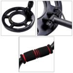 Profesionalus metalo detektorius su vandeniui atspariu paieškos antgaliu ir LCD ekranu (Geltona)