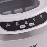 Automatinis dviejų dydžių ledukų gaminimo aparatas (Sidabrinė)
