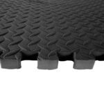 Daugiafunkciniai sujungiami grindų apsaugos kilimėliai (Juoda medžio raštas)