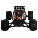 1:12 mastelio 2 4 GHz nuotoliniu valdomas visureigis monstras (Oranžinė)