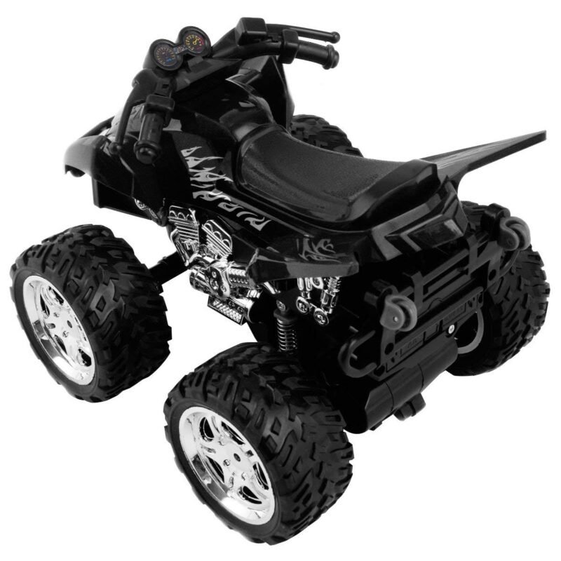 Nuotoliu valdomas lenktyninis motociklas su automatiniu balansavimu ir LED žibintais (Mėlyna)