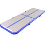 Pripučiamas Air Track gimnastikos matracas 300x100x10 cm (Mėlyna)