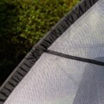 Sulankstomas ir nešiojamas golfo treniruočių tinklas (Juoda)