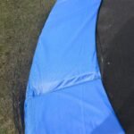 Patvari tramplino apsauginė kraštinė danga Ø366 cm (Mėlyna)