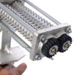 Ketaus mėsos minkštinimo aparatas-steikeris su dviem volais (Balta)