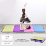 Daugiafunkcinis sulankstomas gimnastikos kilimėlis (Įvairiaspalvė)