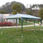 Erdvus sodo paviljonas renginiams ir šventėms 3x6 m (Žalia)