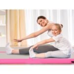 Pripučiama gimnastikos takas 300x100x10 cm (Rožinė)
