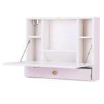 Daugiafunkcis sulankstomas sieninis stalviršis (Balta)