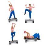 Aerobinis laiptelis reguliuojamo aukščio (Pilka)