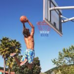 Sieninis krepšinio stovas su tinklu (Oranžinė)