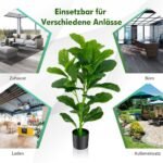 Dirbtinė figmedžio medžio forma 90 cm (Žalia)