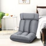 Reguliuojamas poilsio krėslas su penkiais kampais (Pilka)