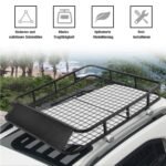 Universali automobilio bagažo dėtuvė ant stogo (Juoda)
