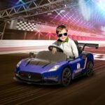 Licencijuotas vaikiškas elektromobilis Maserati GT2 su nuotolinio valdymo pultu