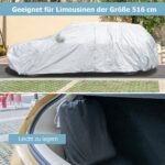 Vandeniui atspari automobilio danga su užtrauktuku (Sidabrinė)