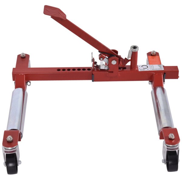 Hidraulinis transporto priemonės manevravimo keltuvas 570 kg (Raudona)