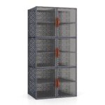 Daugkartinio naudojimo laikymo dėžutės su dangčiu (Pilka)