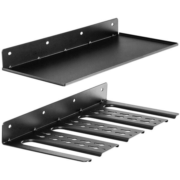 Organizatorius su 4 vietomis ir 36 skylutėmis įrankiams (Juoda)