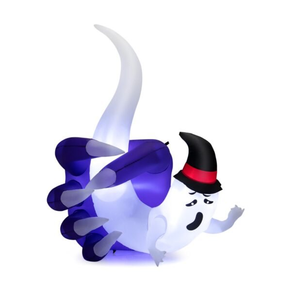 Pripučiama „Helovino“ puošmena „Demono dvasia rankoje“ (Įvairiaspalvė)