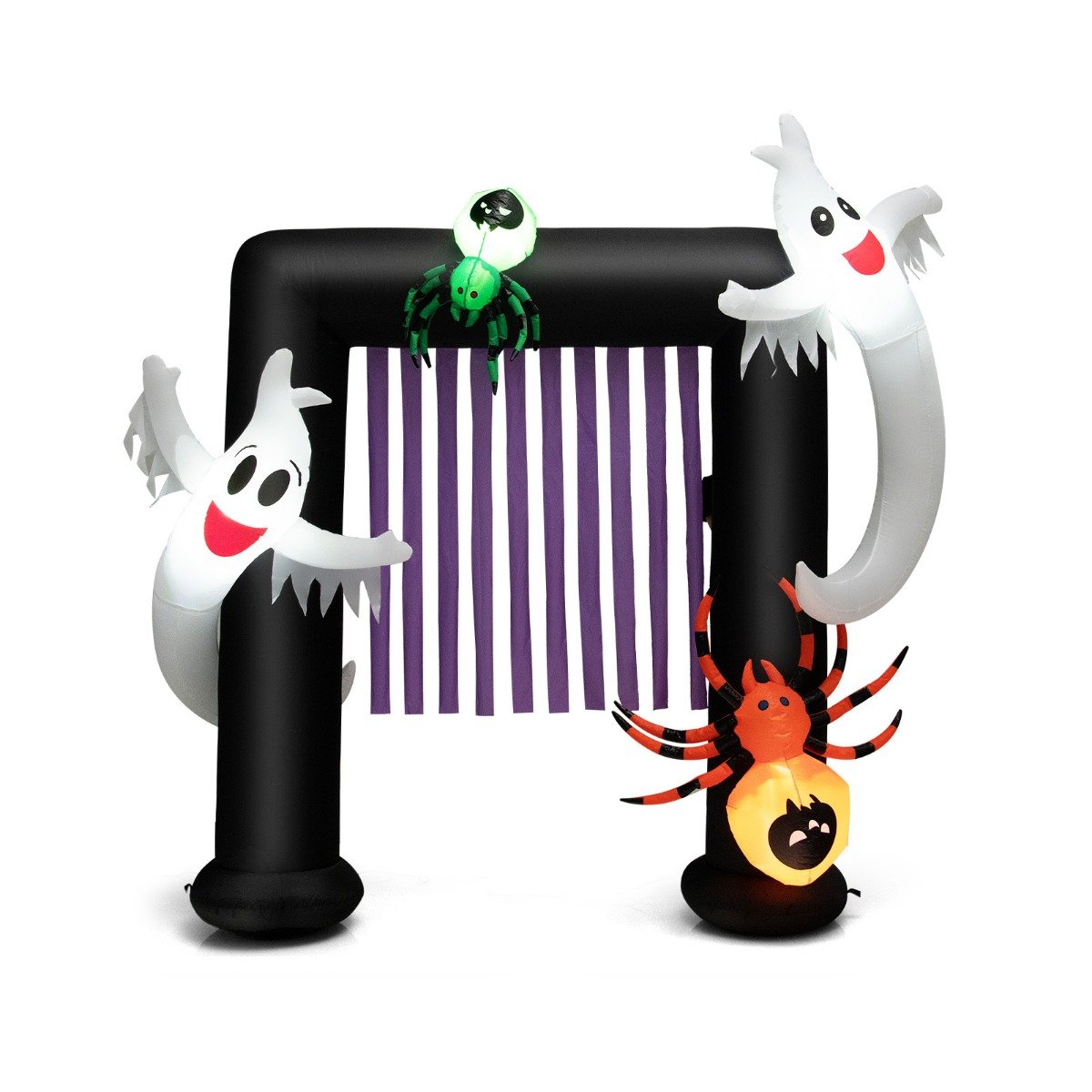 aufblasbarer_halloween-torbogen-bogen_mit_geistern_und_spinnen-tx10007us_1_ Pripučiamas Helovino arkos formos dekoras su dvasiomis ir vorais (Juoda)