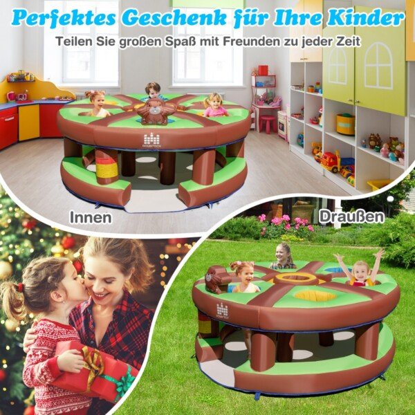 Pripučiamas žaidimas „Paslėpk ir bakstelėk“ 3–10 metų vaikams (Ruda)