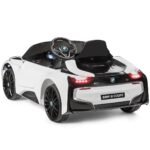 Elektrinis vaikiškas automobilis su 2.4G pultu (Balta)