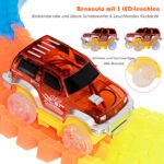 Beskonė 366 detalių lenktynių trasa (Spalvinga)